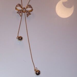 Necklace gold plated with pendant
